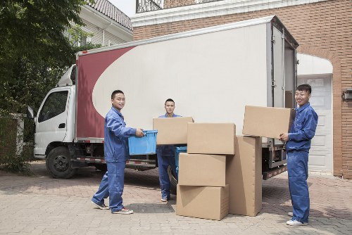 Storage boxes and organized space representing Longford storage