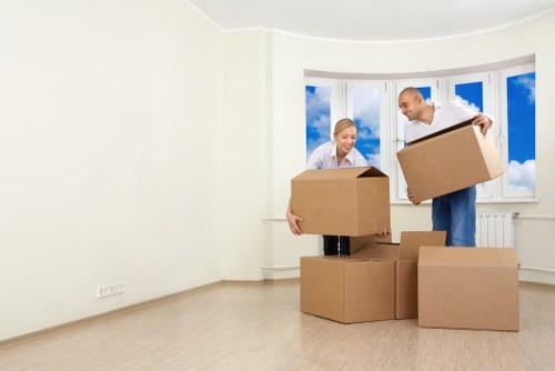 Stored furniture and home items safely arranged in Longford