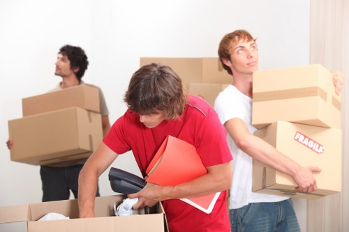 Packing boxes for flat removals in Longford