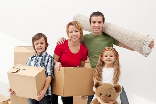 Residential packing support for a move in Longford